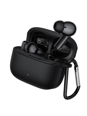Hoco EQ30 In-ear Bluetooth Handsfree Ακουστικά με Θήκη Φόρτισης Μαύρα