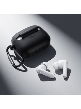 Hoco EQ30 In-ear Bluetooth Handsfree Ακουστικά με Θήκη Φόρτισης Λευκά