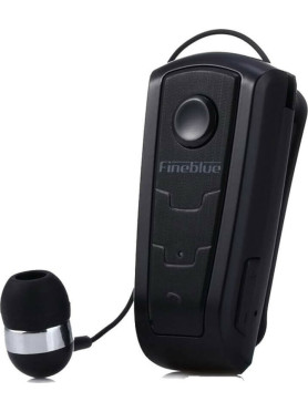 Fineblue F910 In-ear Bluetooth Handsfree Ακουστικό Μαύρο