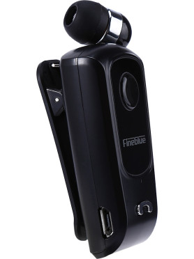 Fineblue F920 In-ear Bluetooth Handsfree Ακουστικό Πέτου Μαύρο