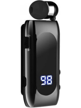 Borofone K58 In-ear Bluetooth Handsfree Ακουστικό Πέτου Μαύρο