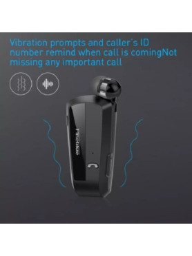 Fineblue F990 In-ear Bluetooth Handsfree Ακουστικό Πέτου Μαύρο