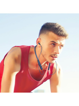 Hoco ES64 In-ear Bluetooth Handsfree Ακουστικά Μπλε