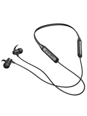 Hoco DM15 In-ear Bluetooth Handsfree Ακουστικά με Αντοχή στον Ιδρώτα Μαύρα