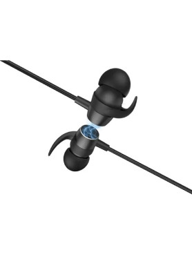 Hoco DM15 In-ear Bluetooth Handsfree Ακουστικά με Αντοχή στον Ιδρώτα Μαύρα