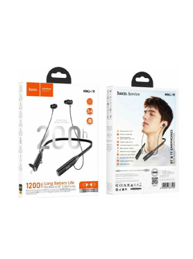 Hoco MMJ19 In-ear Bluetooth Handsfree Ακουστικά Μαύρα