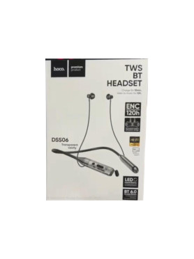 Hoco DSS06 In-ear Bluetooth Handsfree Ακουστικά με Αντοχή στον Ιδρώτα Μαύρα