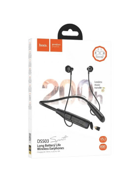 Hoco DSS03 In-ear Bluetooth Handsfree Ακουστικά Μαύρα