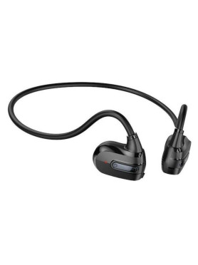 Hoco ES63 Open Ear Bluetooth Handsfree Ακουστικά με Αντοχή στον Ιδρώτα Μαύρα