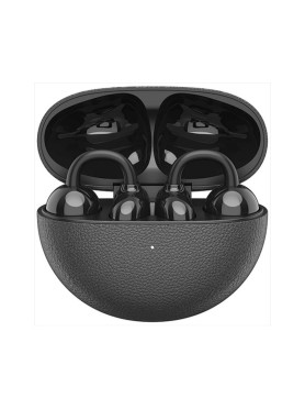 Wiwu Ai305 Open Ear Bluetooth Handsfree Ακουστικά με Θήκη Φόρτισης Μαύρα