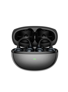 Wiwu Ai306 Open Ear Bluetooth Handsfree Ακουστικά με Θήκη Φόρτισης Μαύρα