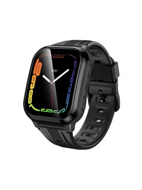 Hoco Y108 Παιδικό Smartwatch 4G με GPS & Κάμερα Μαύρο