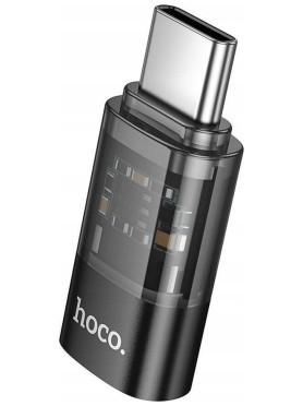 Hoco Ua36d Μετατροπέας USB-C male σε Lightning female 1τμχ