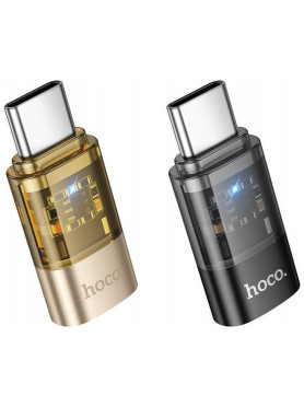 Hoco Ua36d Μετατροπέας USB-C male σε Lightning female 1τμχ