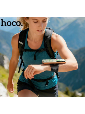 Hoco Gt20 Βάση Γραφείου για Κινητό σε Μαύρο χρώμα