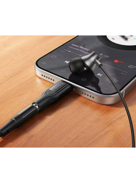 Hoco UPA35 Μετατροπέας USB-C male σε 3.5mm female