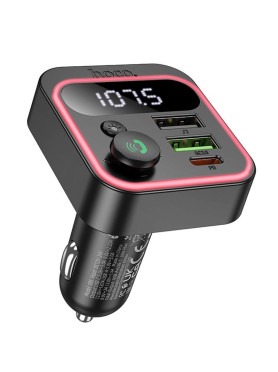 Hoco FM Transmitter Αυτοκινήτου E85 με Bluetooth / USB