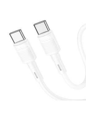Hoco Victory X83 USB 2.0 Cable USB-C male - USB-C 60W Λευκό 1m