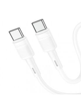 Hoco Victory X83 USB 2.0 Cable USB-C male - USB-C 60W Λευκό 1m