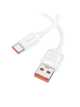 Hoco X115 Surpass USB 3.2 Cable USB-C male - USB-A 100W Λευκό 1m GER-HC-X115TC-WH
