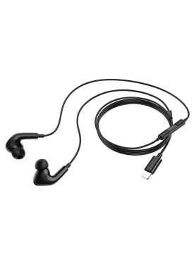 Hoco M111 Pro Primero In-ear Handsfree Ακουστικά με Βύσμα Lightning Μαύρο