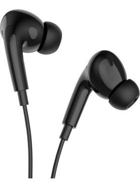 Hoco M111 Pro Primero In-ear Handsfree Ακουστικά με Βύσμα Lightning Μαύρο