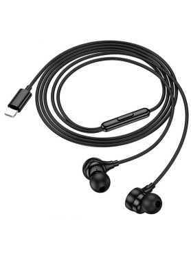 Hoco M116 Benevolent In-ear Handsfree Ακουστικά με Βύσμα USB-C Μαύρο