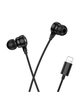 Hoco M116 Benevolent In-ear Handsfree Ακουστικά με Βύσμα USB-C Μαύρο