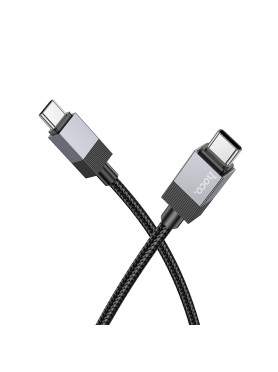 Hoco X110 Honorific USB 2.0 Cable USB-C male - USB-C 60W Μαύρο 1m