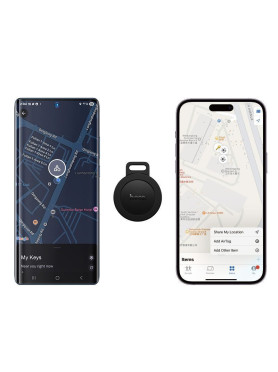 Hoco E101 Apple Find My & Google Find Hub Μαύρο