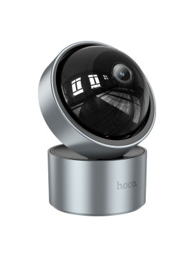 Hoco IP Κάμερα Παρακολούθησης Full HD+ 3MP με Αμφίδρομη Επικοινωνία και Φακό 2.4mm Ασημί