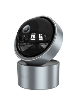 Hoco IP Κάμερα Παρακολούθησης Full HD+ 3MP με Αμφίδρομη Επικοινωνία και Φακό 2.4mm Ασημί