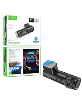 Hoco Κάμερα DVR Αυτοκινήτου 1080P Wi-Fi, GPS Κωδικός: HC-DV1
