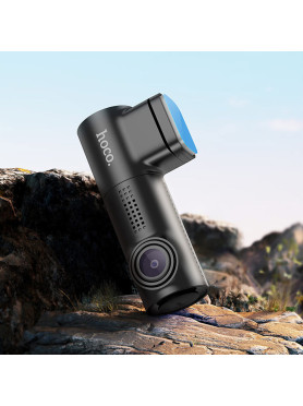 Hoco Κάμερα DVR Αυτοκινήτου 1080P Wi-Fi, GPS Κωδικός: HC-DV1