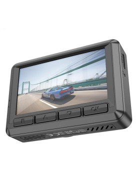 Hoco DV2 Κάμερα DVR Αυτοκινήτου 1080P με Οθόνη 2.45" Wi-Fi Κωδικός: 40437
