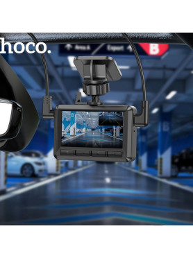 Hoco DV2 Κάμερα DVR Αυτοκινήτου 1080P με Οθόνη 2.45" Wi-Fi Κωδικός: 40437