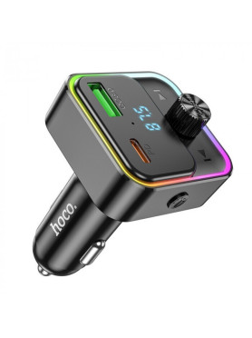 Hoco FM Transmitter Αυτοκινήτου με Bluetooth / USB Κωδικός: E81