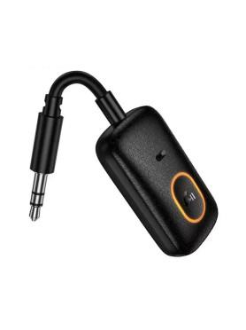 Hoco E151 Graceful Bluetooth Audio Transmitter & Receiver V5.4 Aux 3.5mm Sd Μικρόφωνο Μαύρο