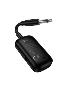 Hoco E151 Graceful Bluetooth Audio Transmitter & Receiver V5.4 Aux 3.5mm Sd Μικρόφωνο Μαύρο
