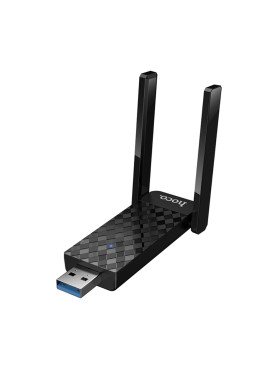 Hoco HI34 Αντάπτορας Δικτύου USB με Ασύρματη Σύνδεση Wi-Fi 600Mbps