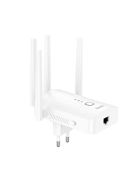 Hoco HI35 WiFi Extender Single Band (2.4GHz) 300Mbps