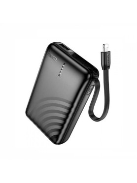 Hoco J134 Lightning Power Bank 5000mAh με Θύρα USB-A Μαύρο