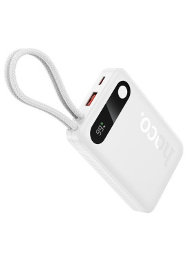 Hoco J171 Power Bank 10000mAh 22.5W με Θύρα USB-A και Θύρα USB-C Power Delivery Λευκό