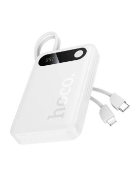 Hoco J171 Power Bank 10000mAh 22.5W με Θύρα USB-A και Θύρα USB-C Power Delivery Λευκό