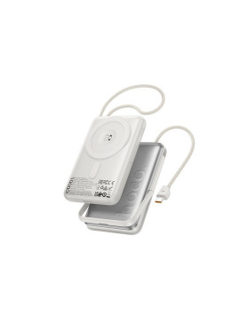 Hoco Q43 MagSafe Power Bank 10000mAh 20W Power Delivery Λευκό