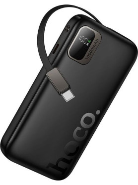 Hoco Q51 Power Bank 10000mAh 20W Power Delivery Μαύρο