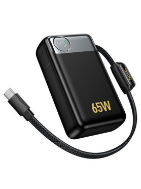 Hoco Q53 Power Bank 12000mAh 65W Power Delivery Μαύρο