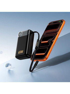 Hoco Q53 Power Bank 12000mAh 65W Power Delivery Μαύρο