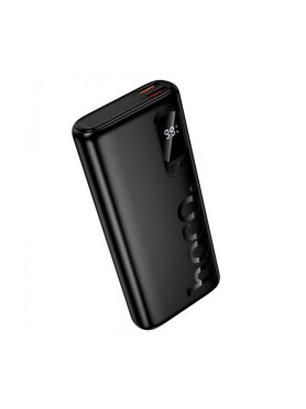 Hoco J158 Pro Power Bank 10000mAh 22.5W με 2 Θύρες USB-A και Θύρα USB-C Μαύρο