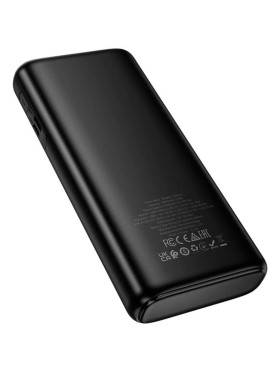 Hoco J158 Pro Power Bank 10000mAh 22.5W με 2 Θύρες USB-A και Θύρα USB-C Μαύρο